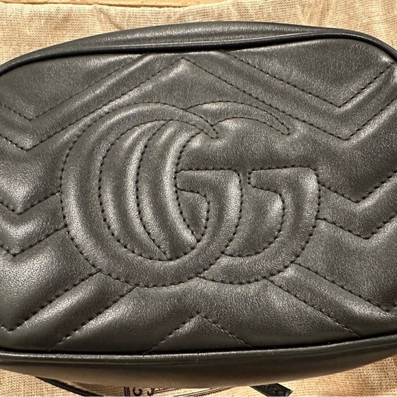 GG Marmont Mini Matelassé Shoulder Bag - Picture 13 of 13